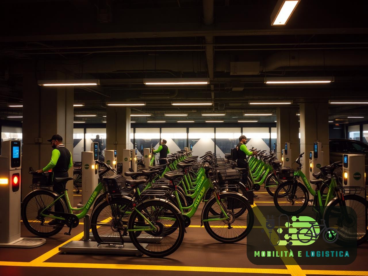 Flotta aziendale di cargo bike e mezzi green